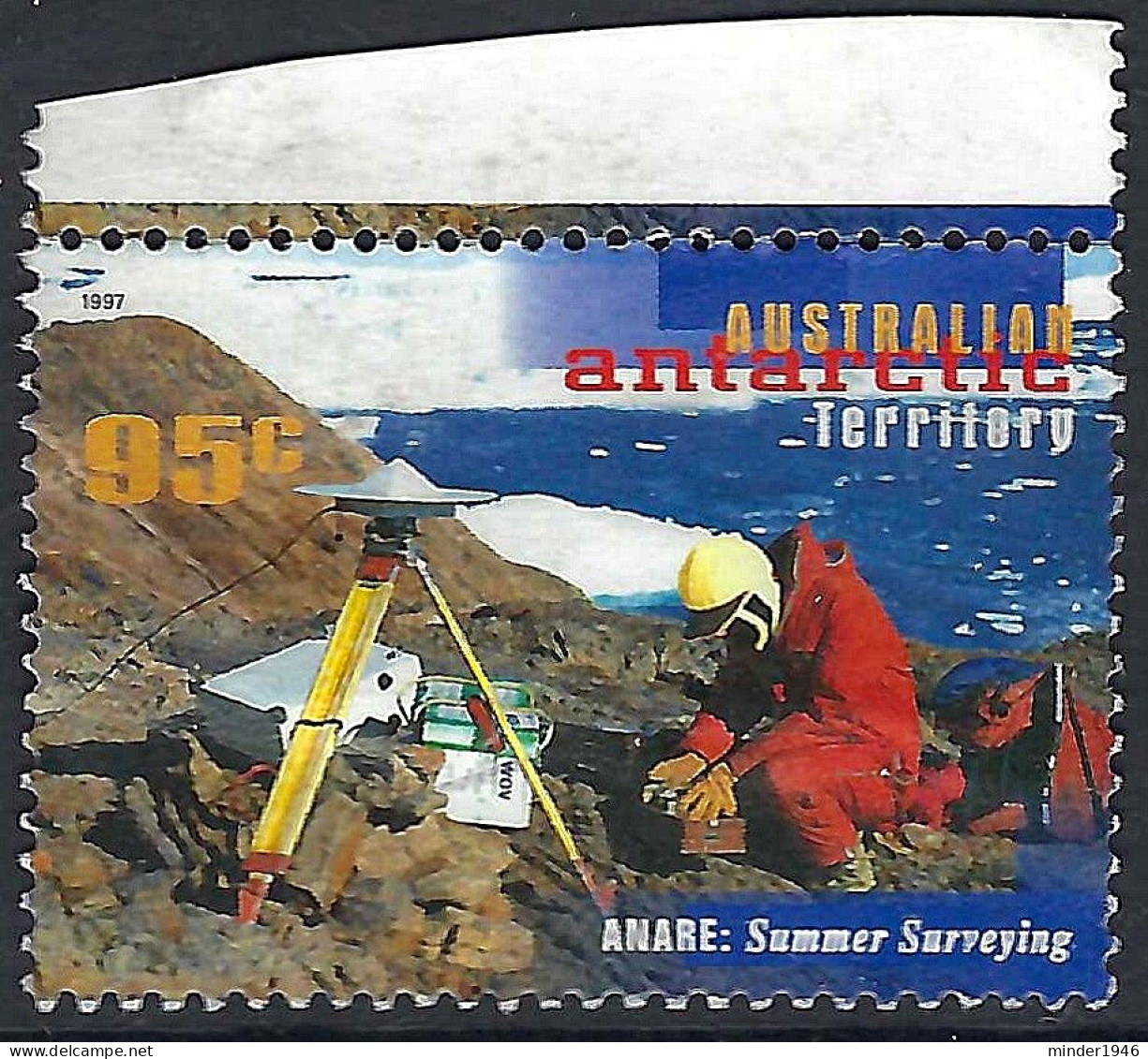 AUSTRALIAN ANTARCTIC TERRITORY (AAT) 1997 QEII 95C Multicoloured, 50th Anni Of The Research Expedition FU - Oblitérés