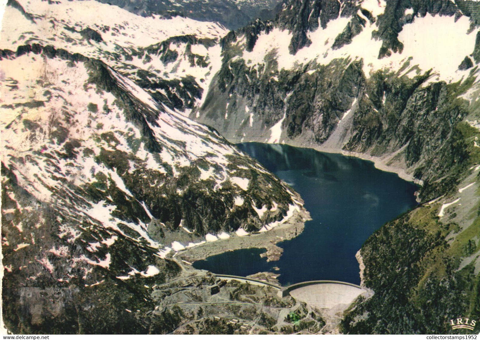 ARAGNOUET, BARRAGE DE CAPDELONG, MOUNTAIN, FRANCE - Aragnouet