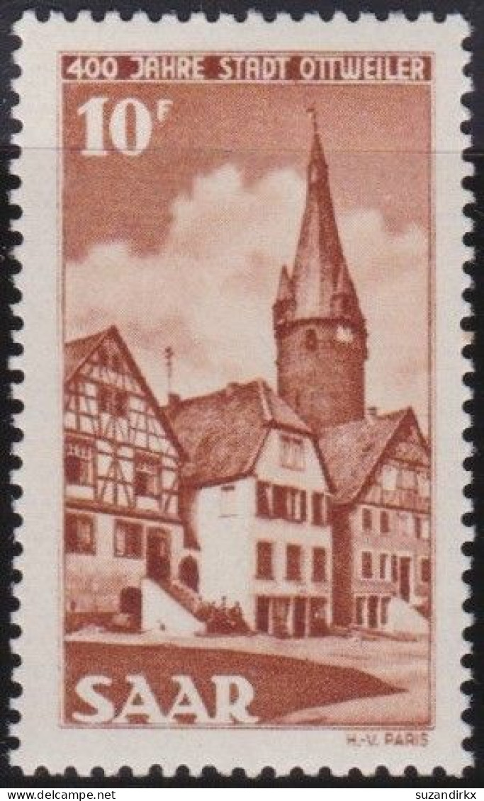 Saar    -     Michel   -  296         -    **      -     Postfrisch - Unused Stamps