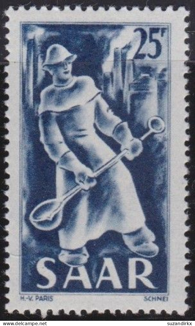 Saar    -     Michel   -  284         -    **      -     Postfrisch - Unused Stamps