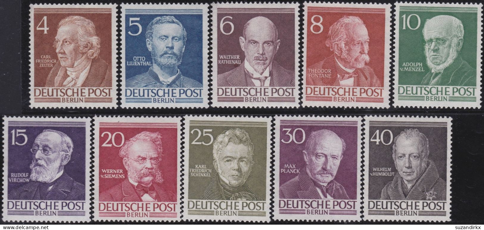 BRD     -     Michel   -  91/100         -    **      -     Postfrisch - Unused Stamps