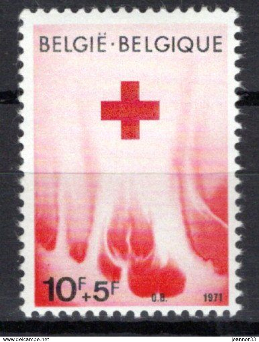 1588** V5 - Point Rouge Au-dessus Du "1" De 10 F - 1961-1990