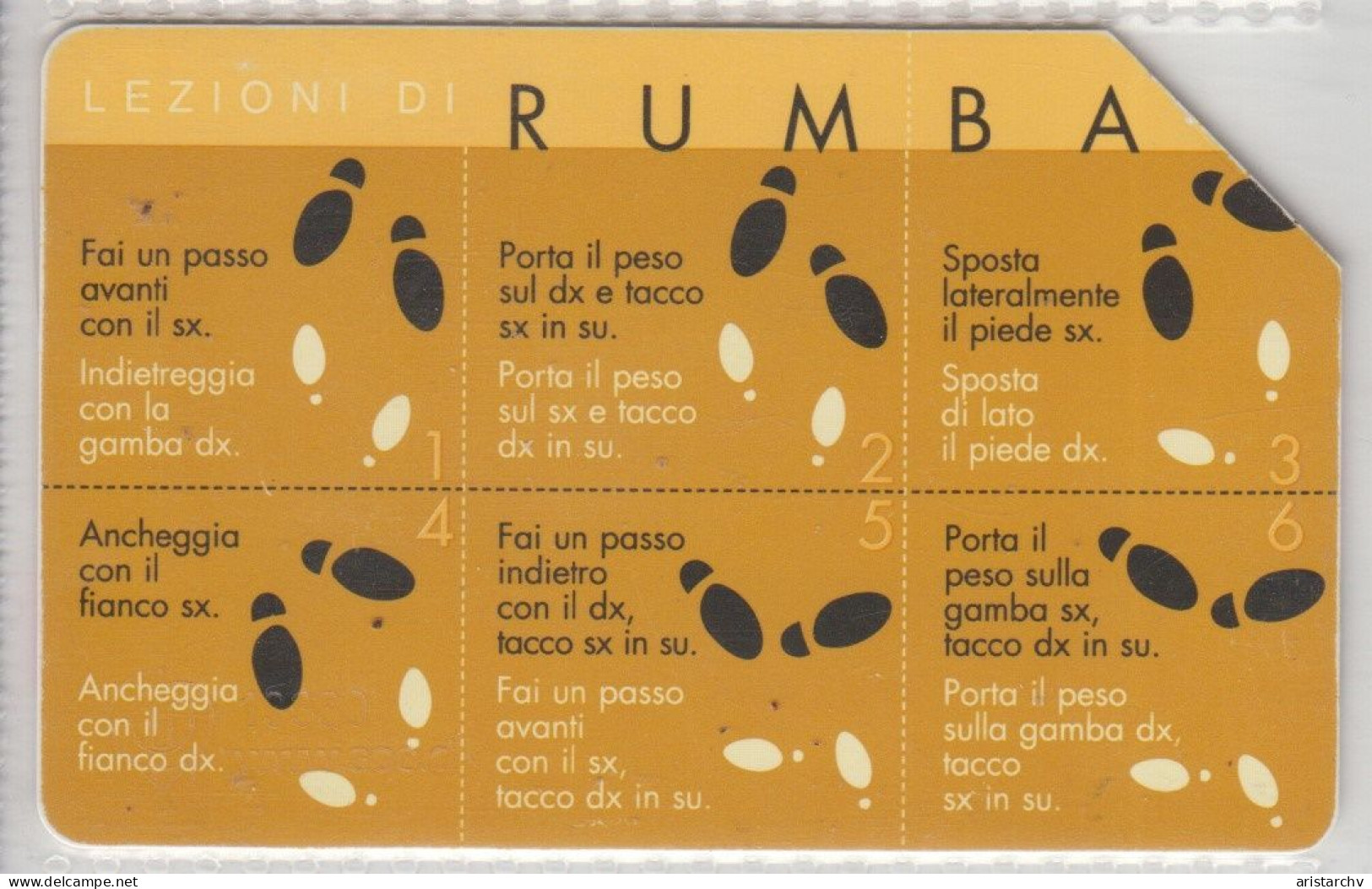 ITALY 2002 DANCE RUMBA - Publiques Ordinaires