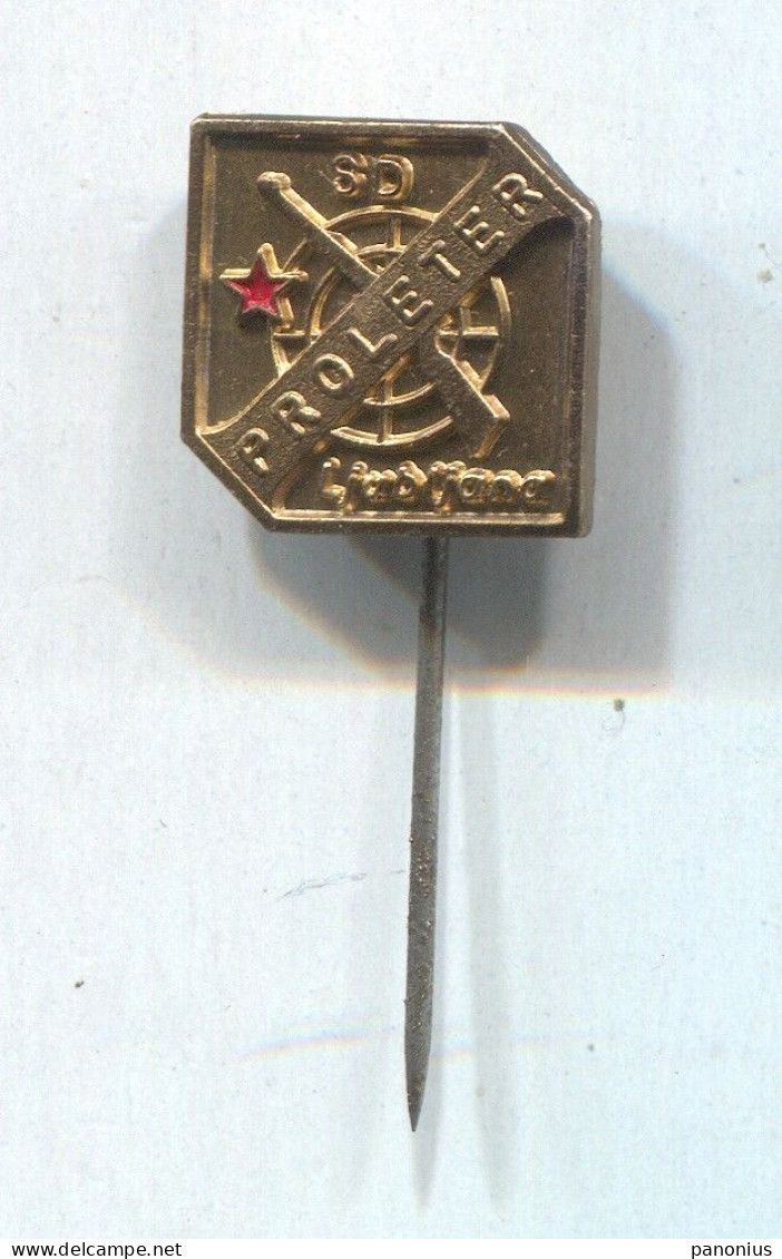 Archery Shooting Tiro Con Larco, SD Proleter Ljubljana Slovenia, Vintage Pin Badge Abzeichen - Tir à L'Arc