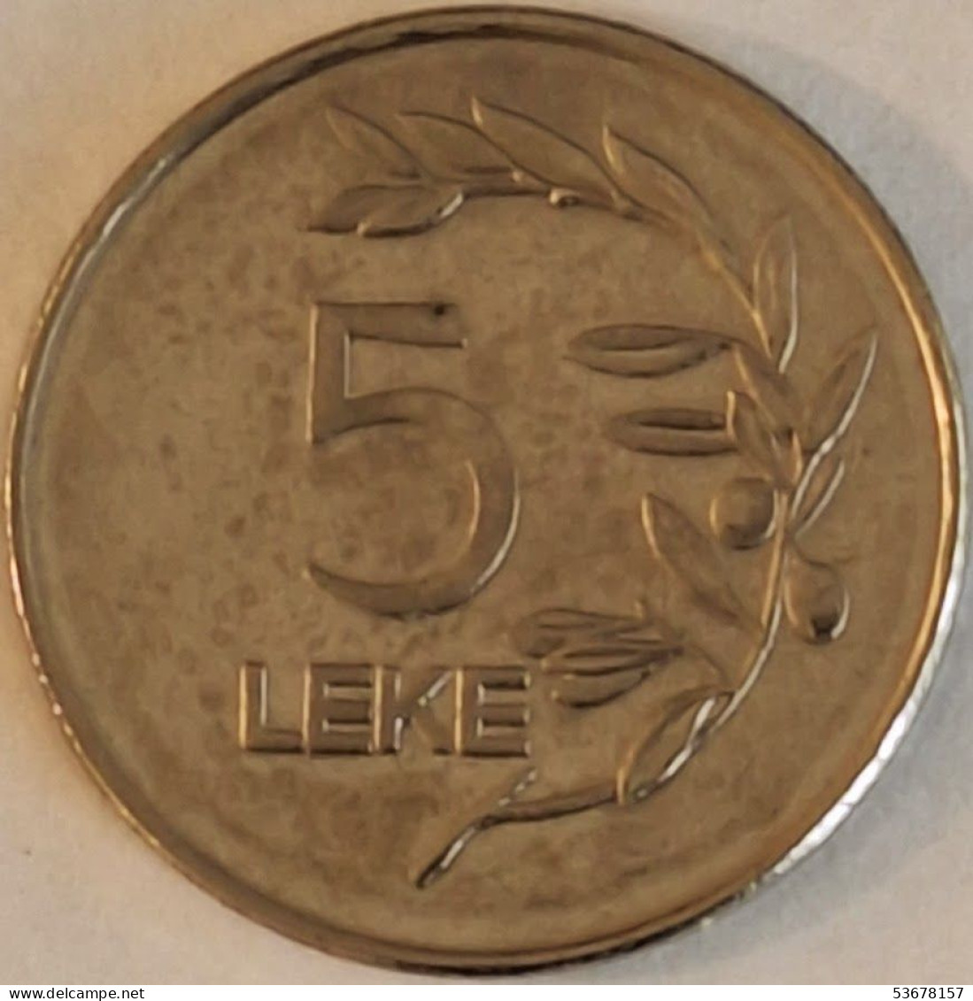 Albania - 5 Leke 2000, KM# 76 (#2729) - Albanien