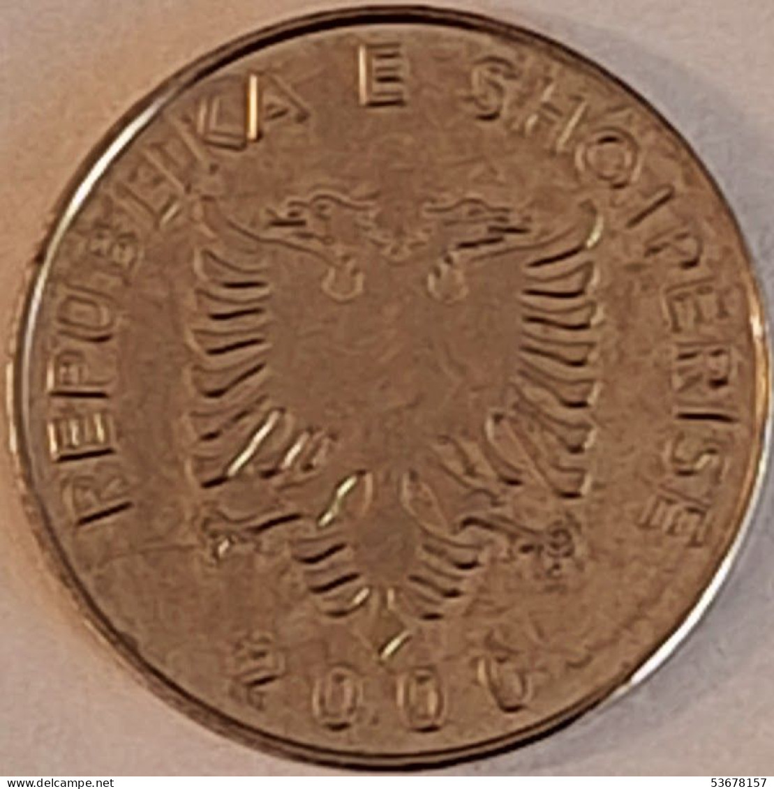 Albania - 5 Leke 2000, KM# 76 (#2729) - Albanien