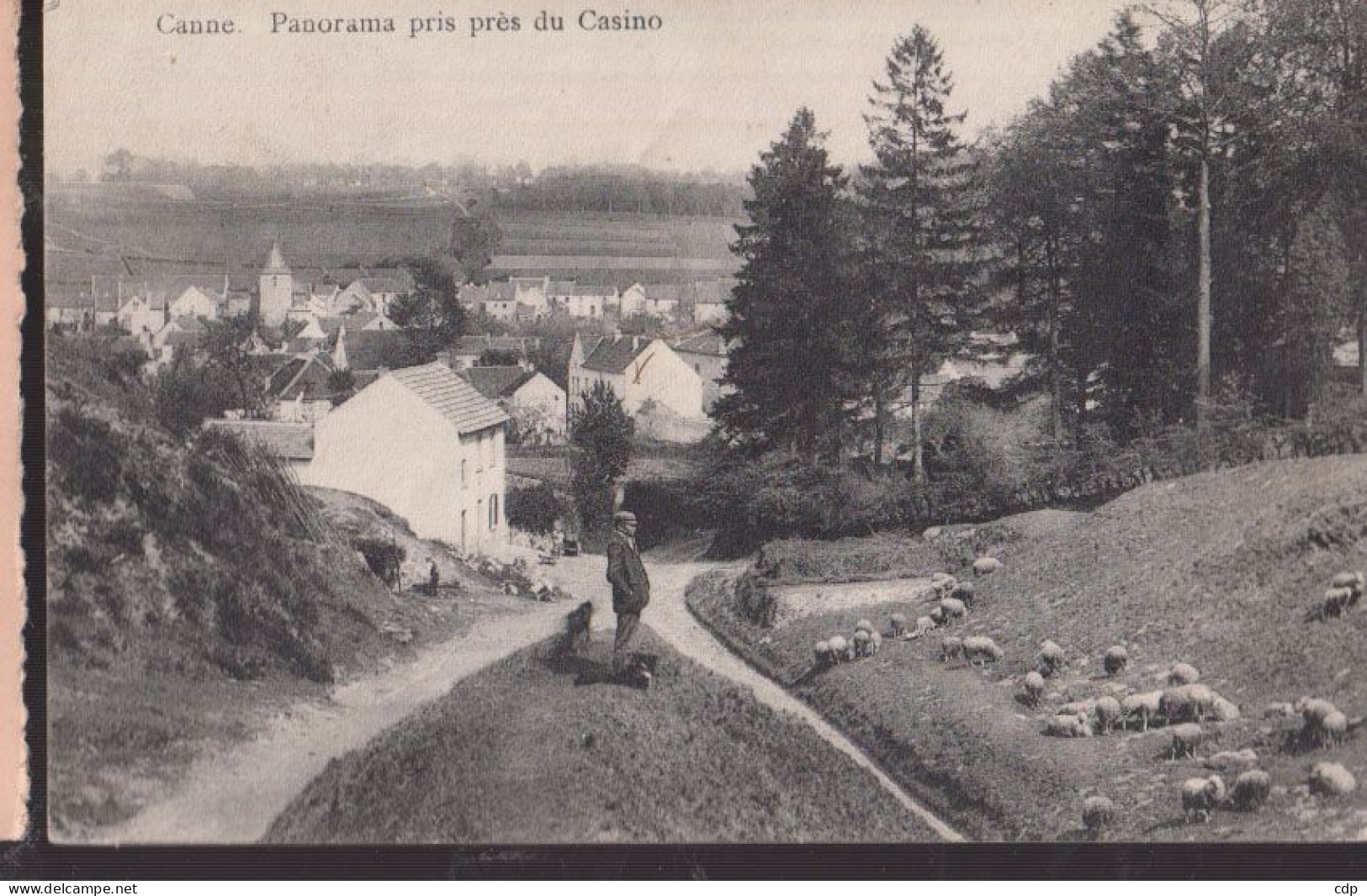 Cpa Canne  1909 - Riemst