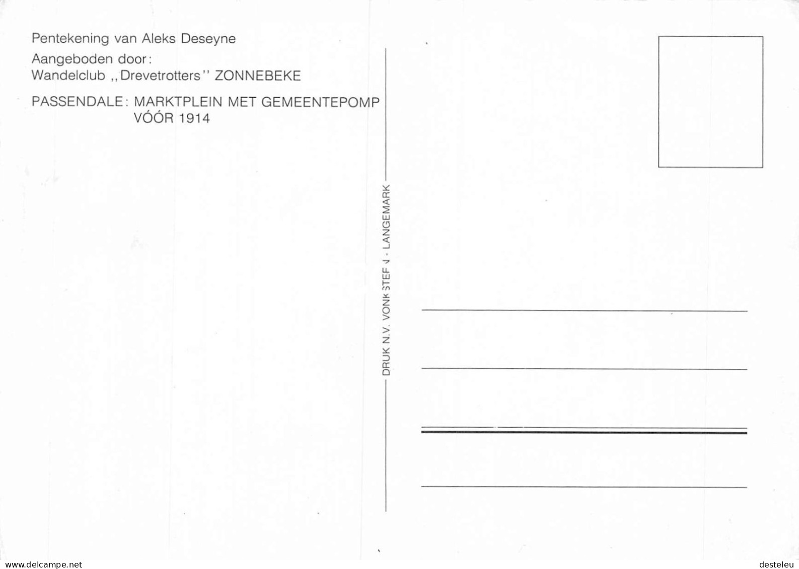 Marktplein - Passendale - Zonnebeke