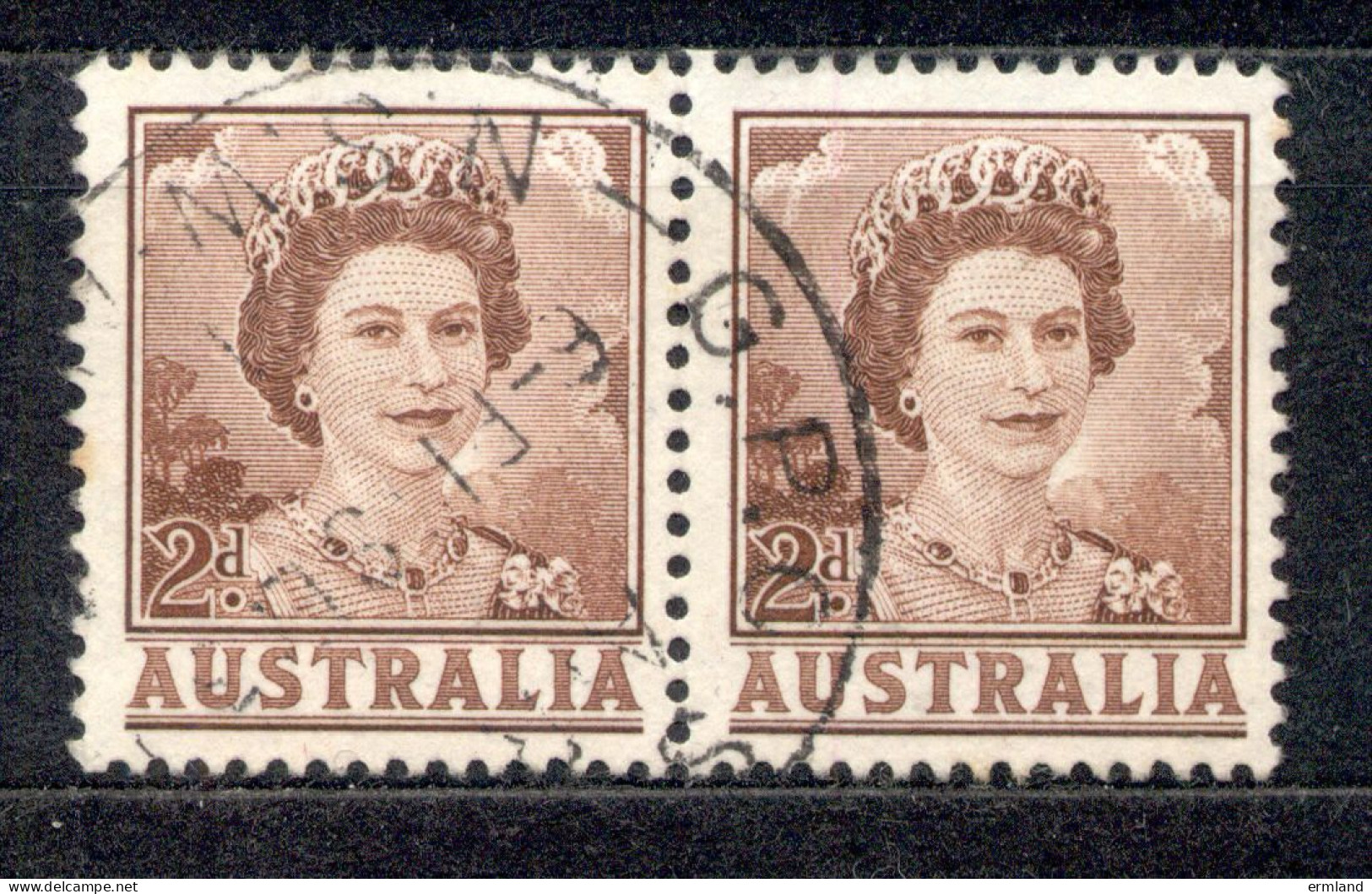 Australia Australien 1962 - Michel Nr. 316 X O Paar - Used Stamps