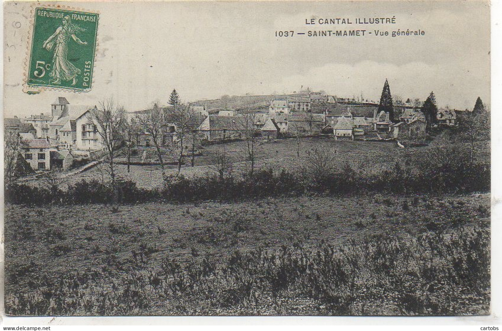 15 SAINT-MAMET   Vue Générale - Saint-Mamet-la-Salvetat