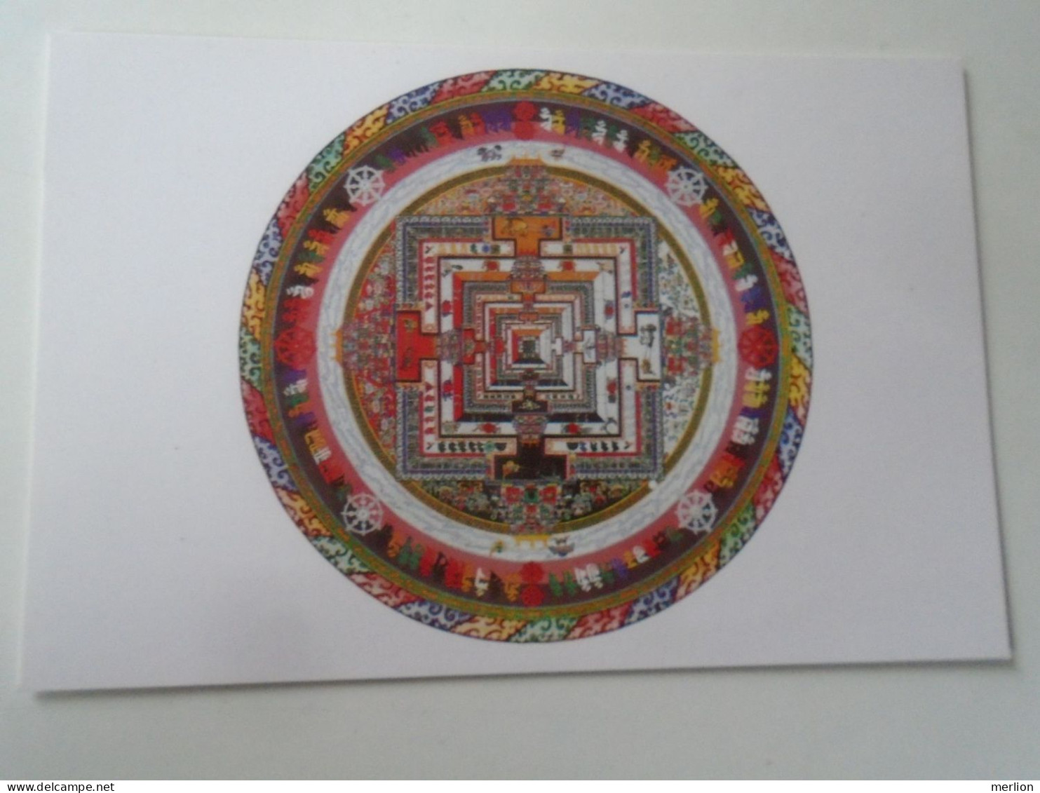 D199886    CPM AK  And Invitation - MANDALA  -Tenzing Norgyal  Dharmsala Namgyal Monastery  TIBET  - Budapest  1994 - Tibet