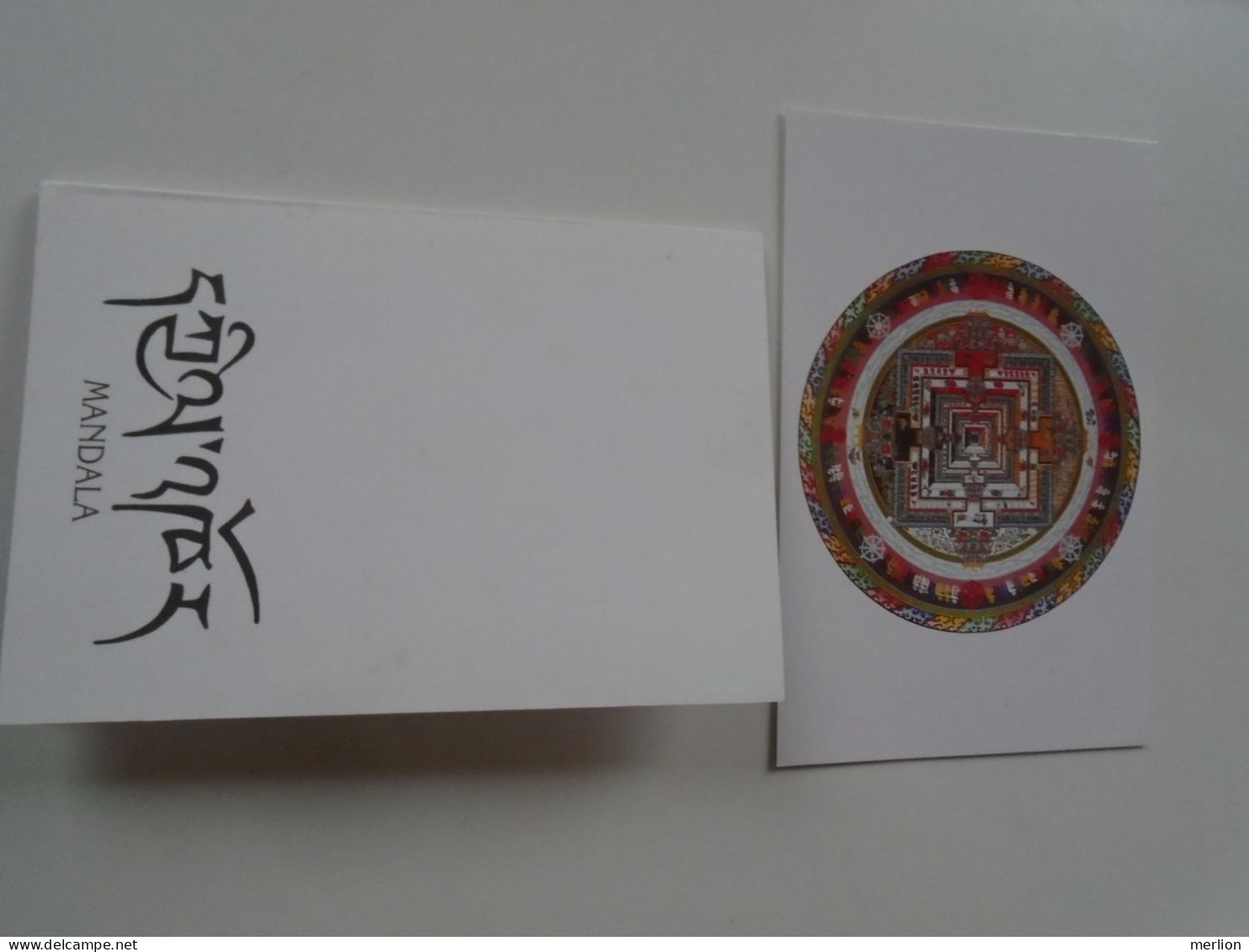 D199886    CPM AK  And Invitation - MANDALA  -Tenzing Norgyal  Dharmsala Namgyal Monastery  TIBET  - Budapest  1994 - Tibet