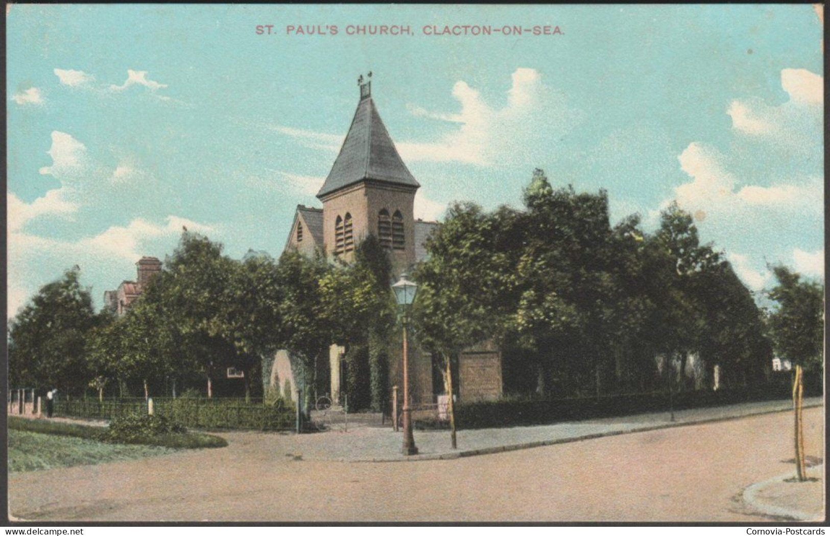 St Paul's Church, Clacton-on-Sea, Essex, C.1905-10 - IXL Series Postcard - Clacton On Sea