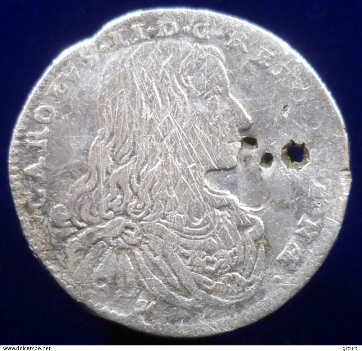 Italia - Regno Di Napoli - Carlino 1684 - Carlo II (1674-1700) - Neapel & Sizilien