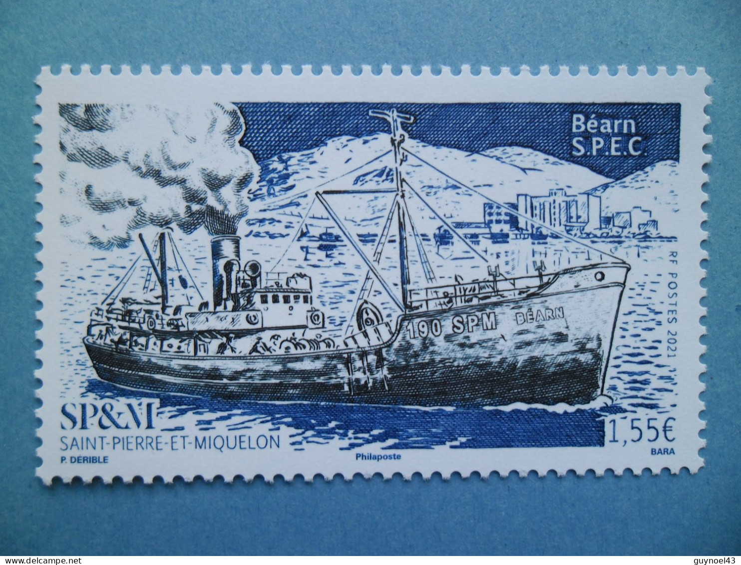 SPM 2021 Y/T 1260 " Le Béarn " Neuf*** - Unused Stamps