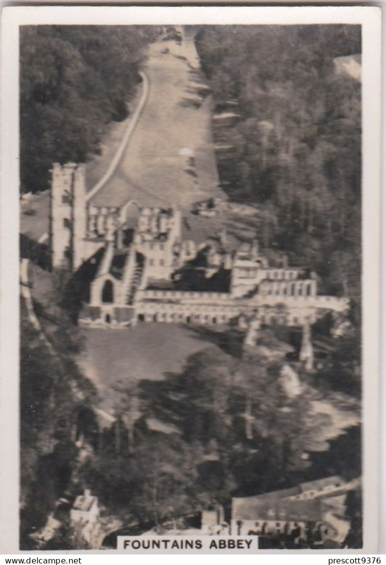 Britain From The Air 1938 - Senior Service - Real Photo - 20 Fountain Abbey - Wills