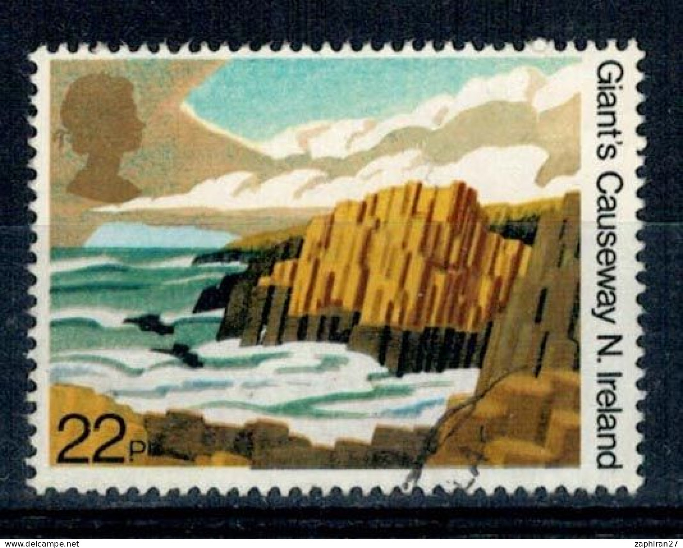 MONTAGNE : GIANTS CAUSEWAY N IRELAND OBLITERE  #233# - Montagnes