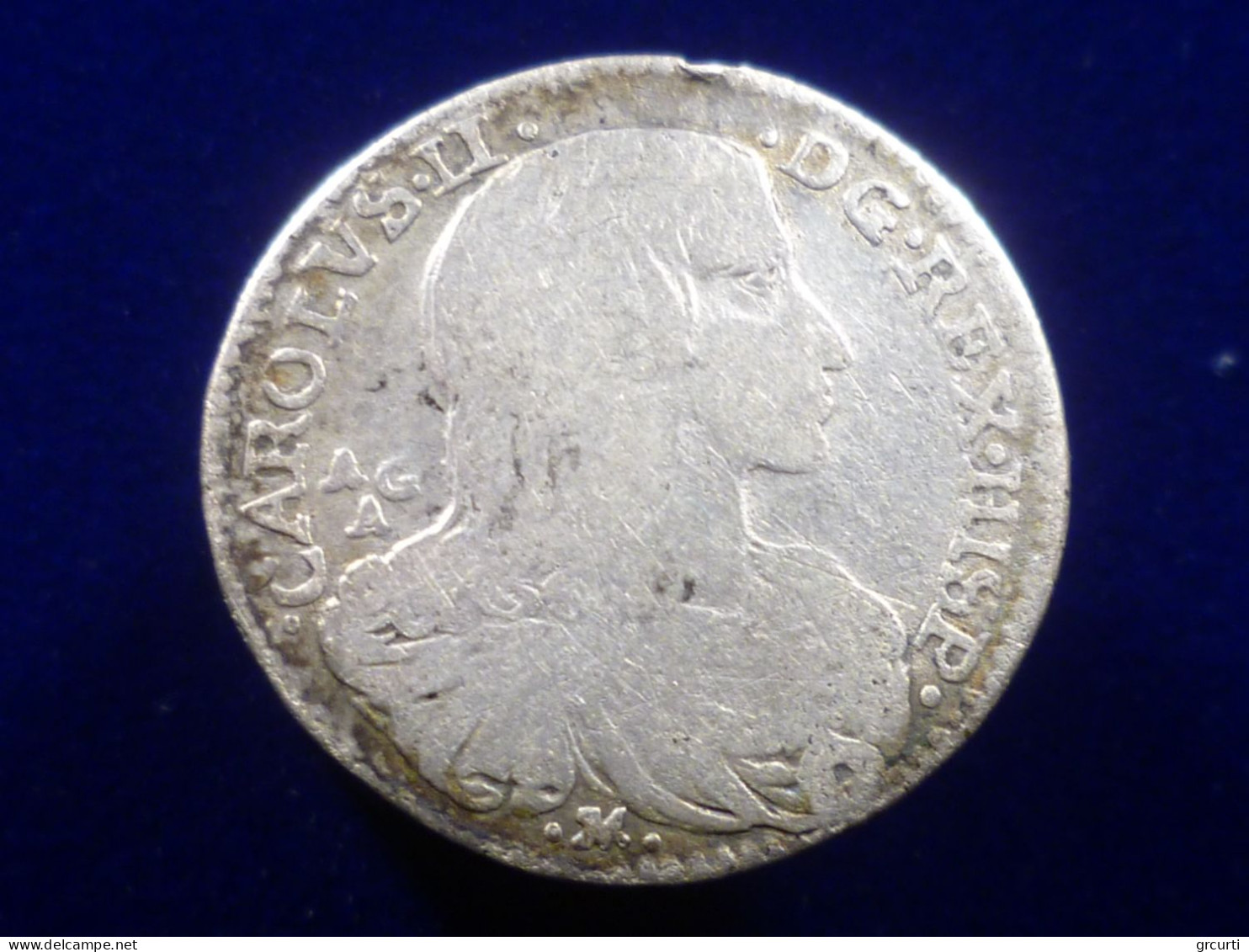 Italia - Regno Di Napoli - Carlino 1689 - Carlo II (1674-1700) - Napels & Sicilië