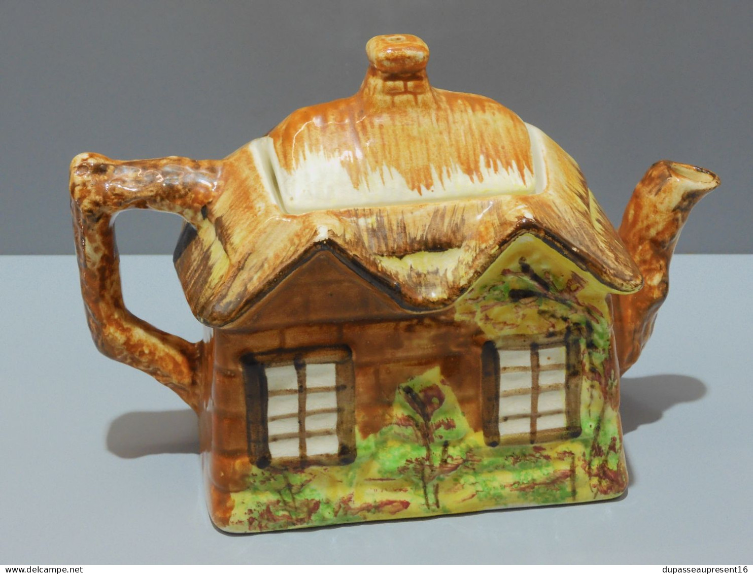 -BELLE THEIERE CERAMIQUE PRICE KENSINGTON COTTAGE WARE Made In ENGLAND Déco  E - Théières