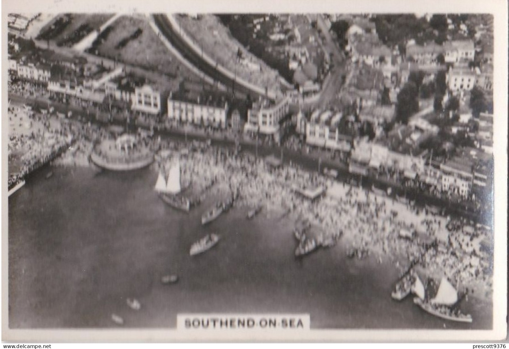 Britain From The Air 1938 - Senior Service - Real Photo - 21 Southend On Sea - Wills