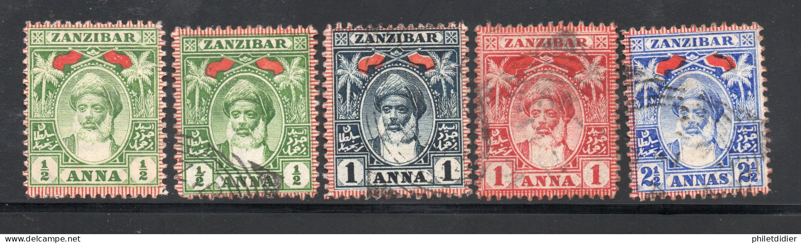 LOT DE ZANZIBAR - Zanzibar (...-1963)