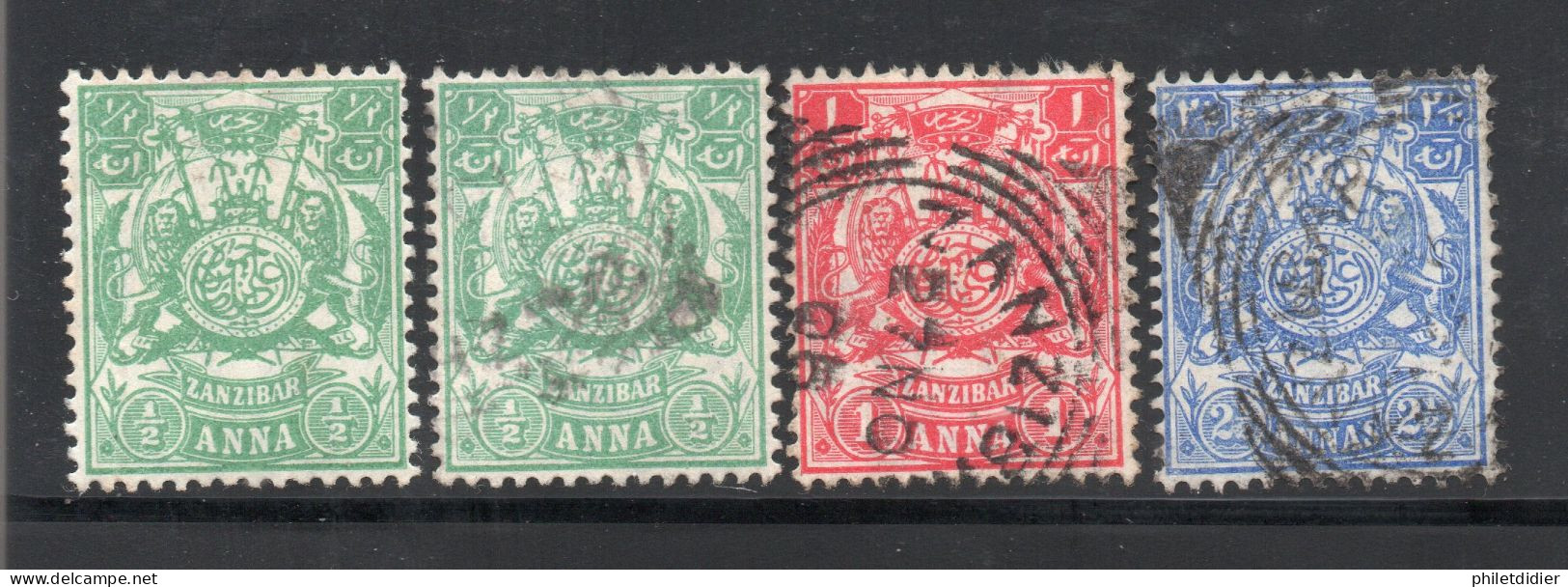 LOT DE ZANZIBAR - Zanzibar (...-1963)