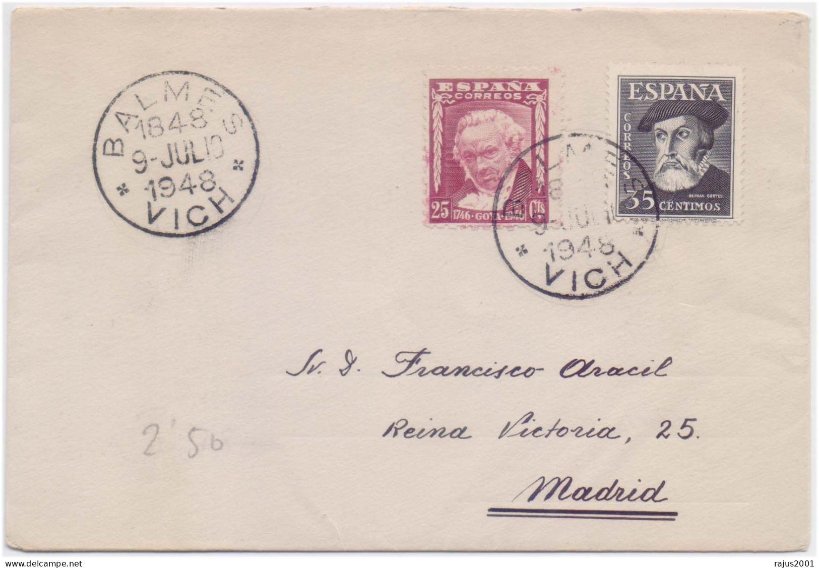 Miguel Bosch Valls, Mola Barcelona, Spain 1948 Cover - Barcelona