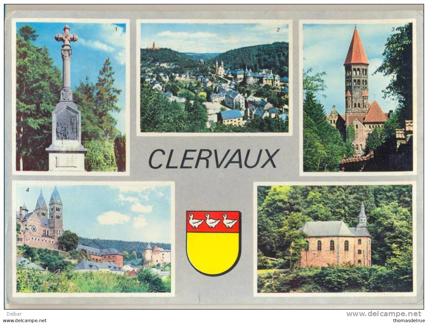 _2n664: CLERVAUX + LUXEMBOURG VILLE DES VIADUC  1963 - Clervaux