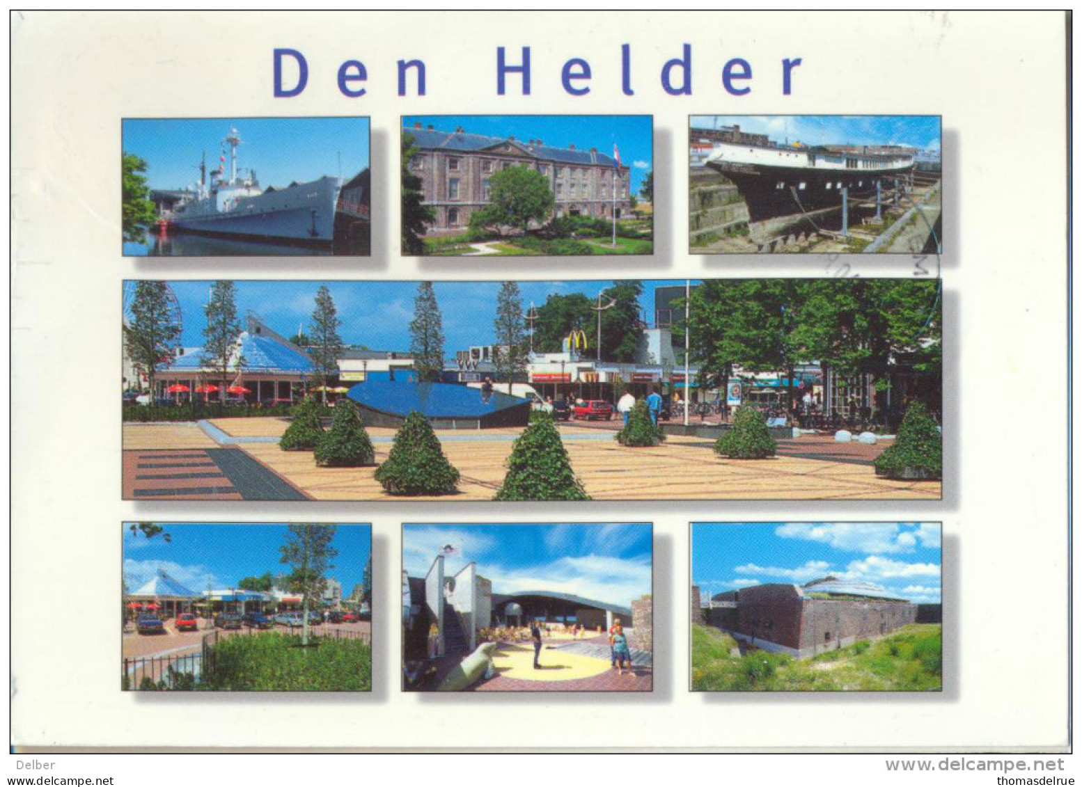 4cp032: DEN HELDER ... Diverse Foto's... Iets Beschadigd.. Verstuurd > Aalter -Bellem OV-BE - Den Helder