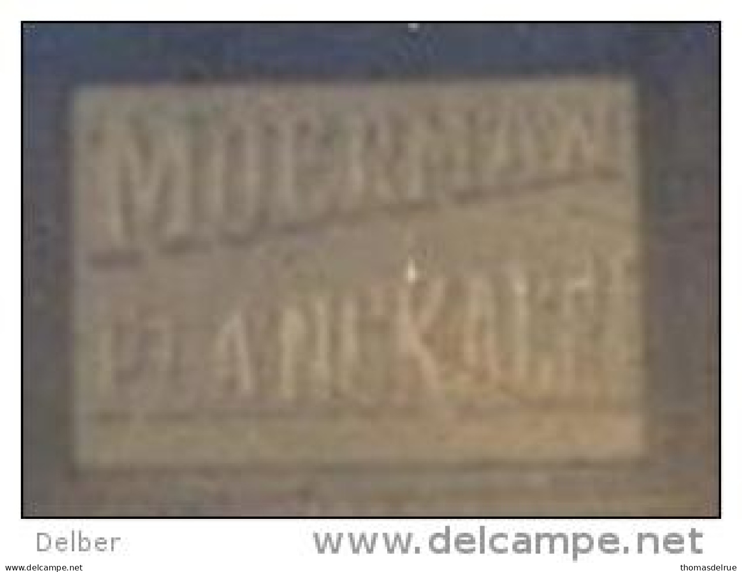 3pk390: Fotokaart: Café Restaurant  MOERMAN PLANCKAERT : MOUCRON 10 OCTO 10  : Zegel Is Deels Weg...kaart Iets Beschadig - Mouscron - Moeskroen