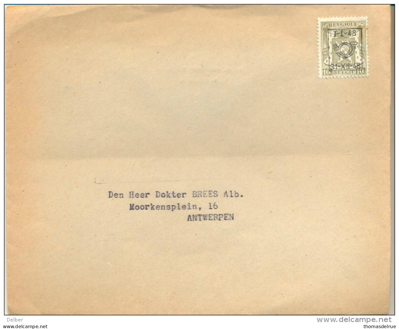 _4Za891: N° PRE575: I-1-48 / 31-XII-48 - Typografisch 1936-51 (Klein Staatswapen)
