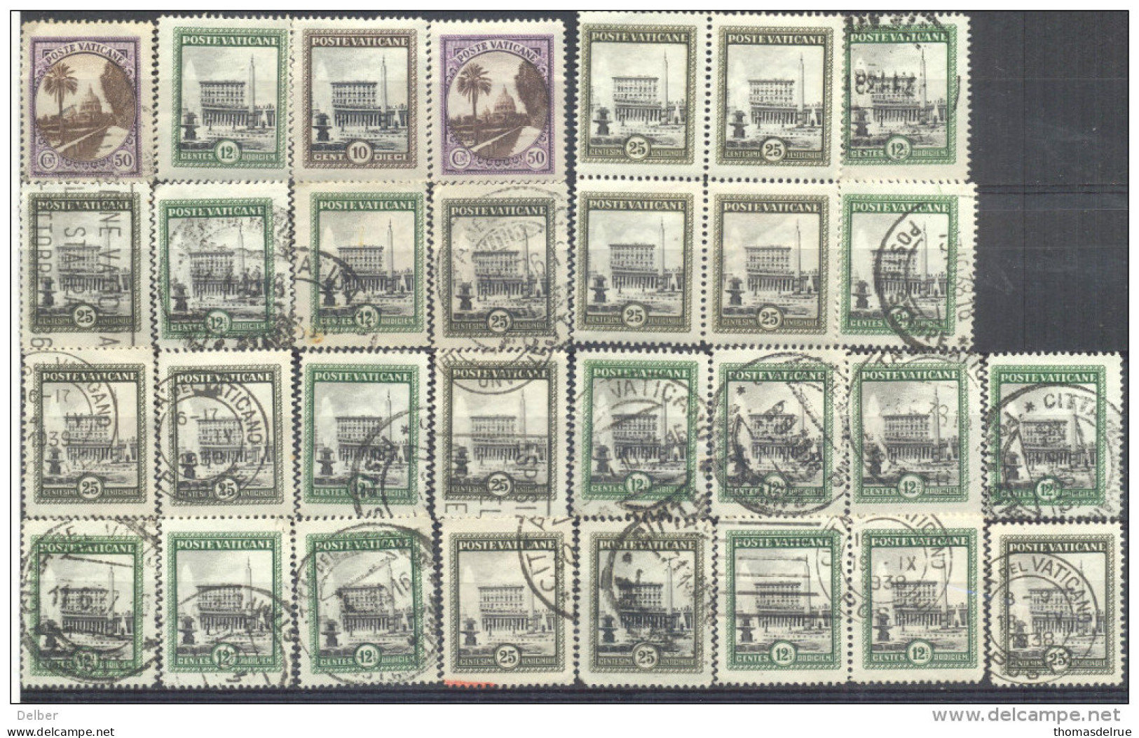 _4Zw942:  Restje Van 30 Zegels:  ... Om Verder Uit Te Zoeken.. - Used Stamps