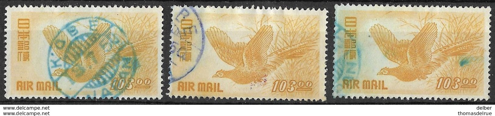 _3L-305:  Restje Van  3 Zegels:   N° Mi 497: Air Mail.... Verder Uit Te Zoeken.. - Gebraucht