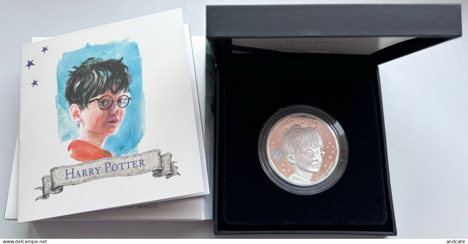 Great Britain 2022 - 2023 , Set Of 1oz Silver Proof Coins - 25th Anniversary Of Harry Potter - Maundy Sets & Gedenkmünzen