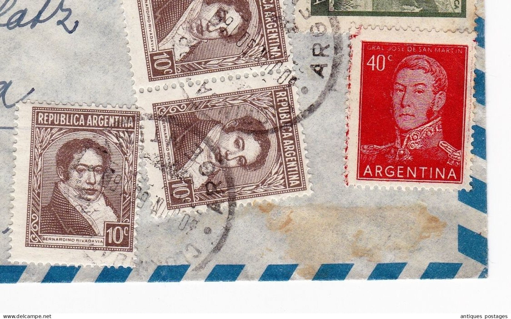 Certificada 1960 Clorinda Argentina Argentine Lucerna Lucerne Suisse Switzerland - Covers & Documents