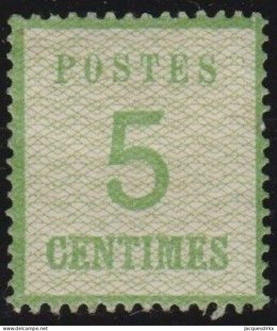 Alsace     . Y&T  .  4   (2 Scans)     .   *       .   Neuf Avec Gomme - Unused Stamps