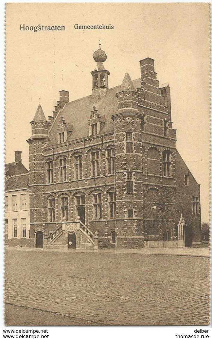 8Eb-730: Hoogstraten  Gemeentehuis Uitg. - Hoogstraten