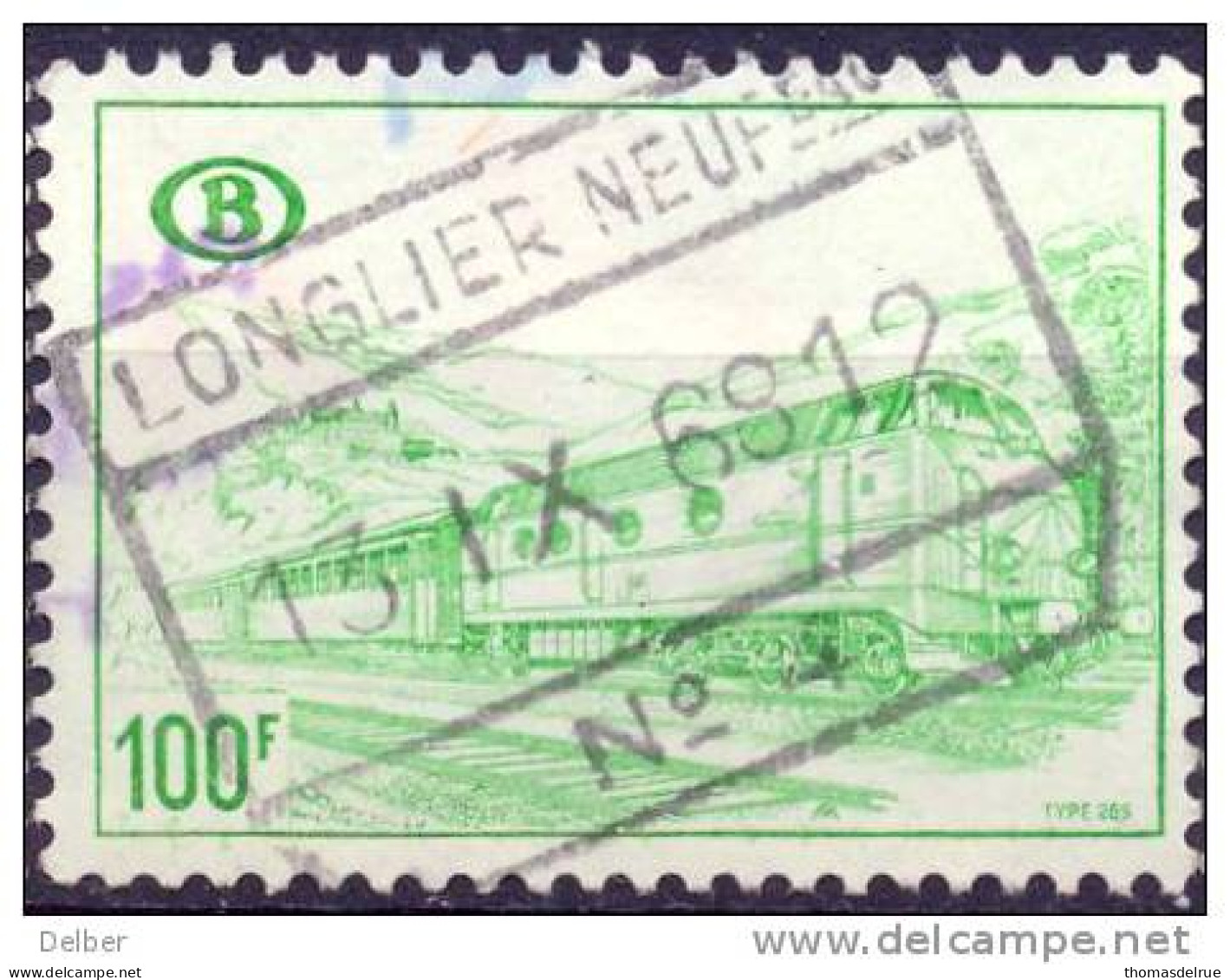 Is664. N°SP 395:  LONGLIER NEUFeau // N°4 - Andere & Zonder Classificatie