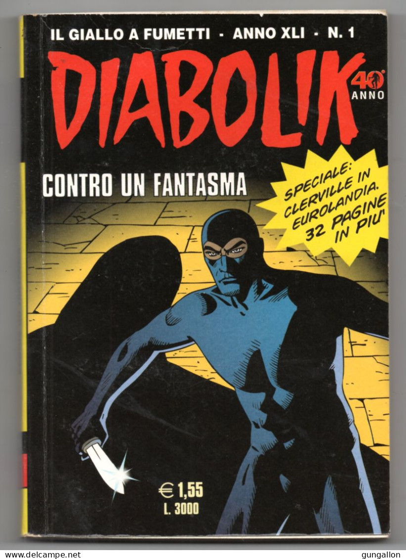 Diabolik(Astorina 2002)  Anno XLI° N. 1 - Diabolik