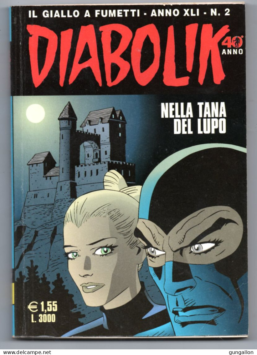 Diabolik(Astorina 2002)  Anno XLI° N. 2 - Diabolik