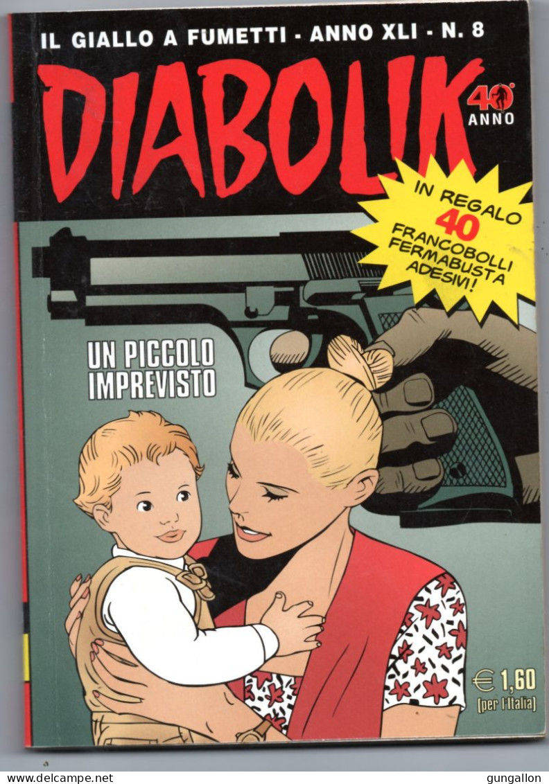 Diabolik(Astorina 2002)  Anno XLI° N. 8 - Diabolik