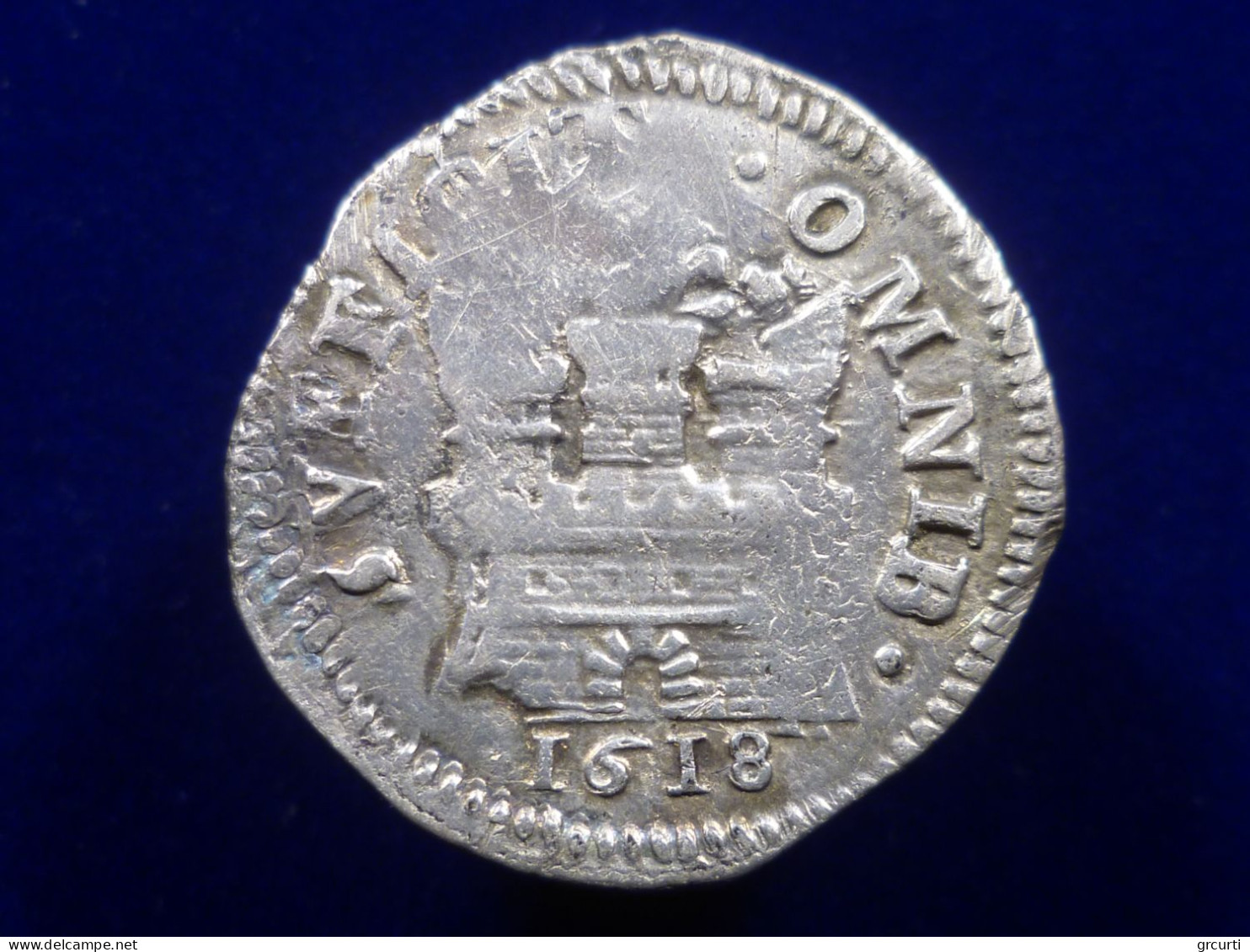 Italia - Regno Di Napoli -  15 Grani 1618 - Filippo III (1598-1621) - Nápoles & Sicile