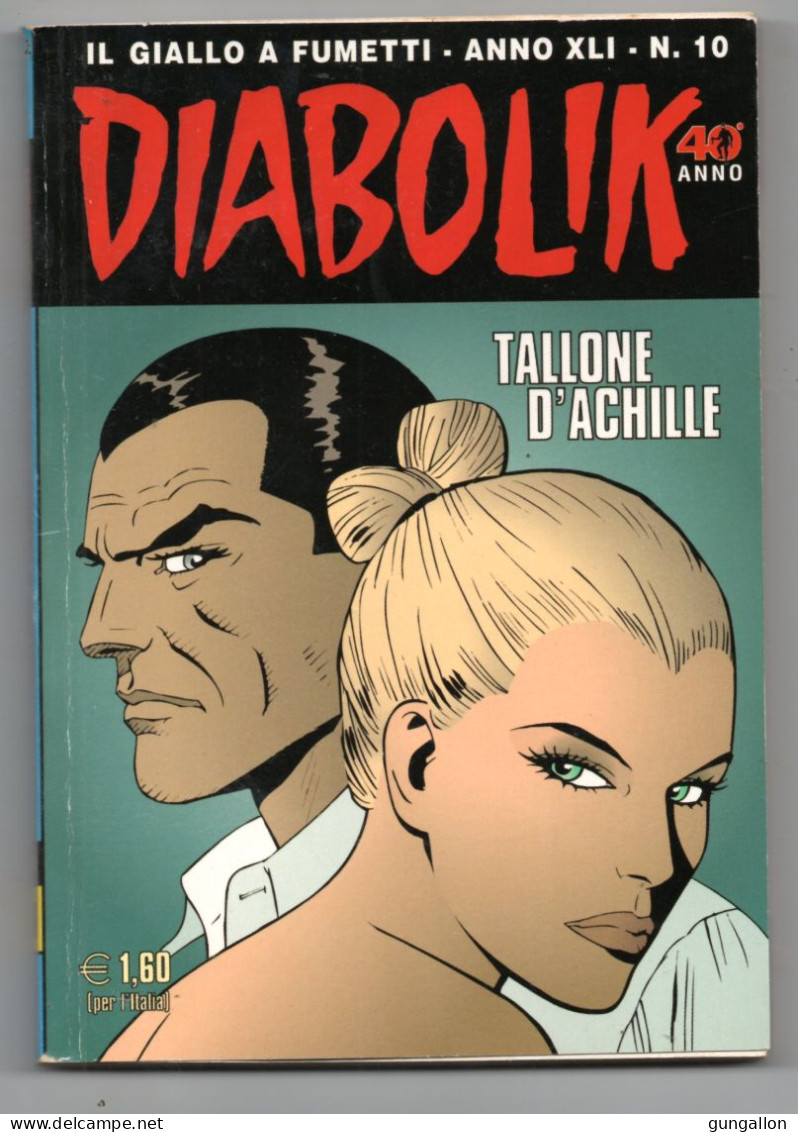 Diabolik(Astorina 2002)  Anno XLI° N. 10 - Diabolik