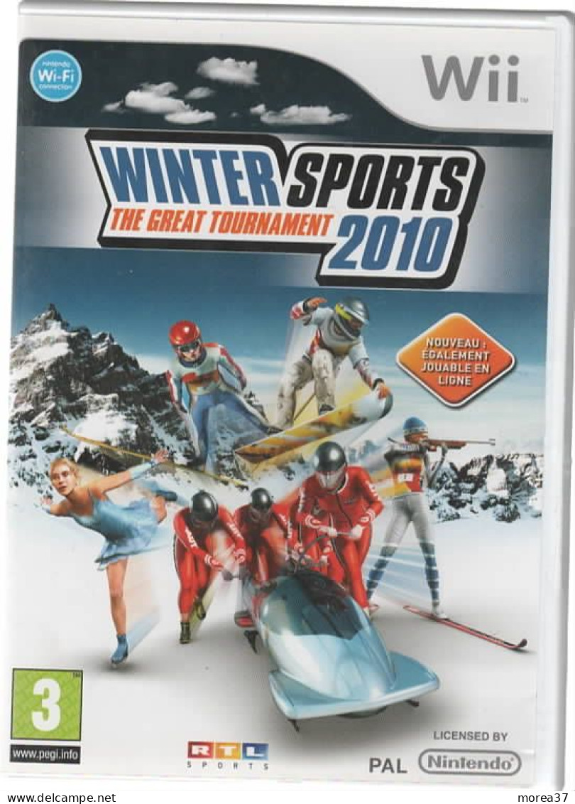 Jeu NINTENDO  WII  Winter Sports 2010 The Great Tournament   (JE 2) - Wii