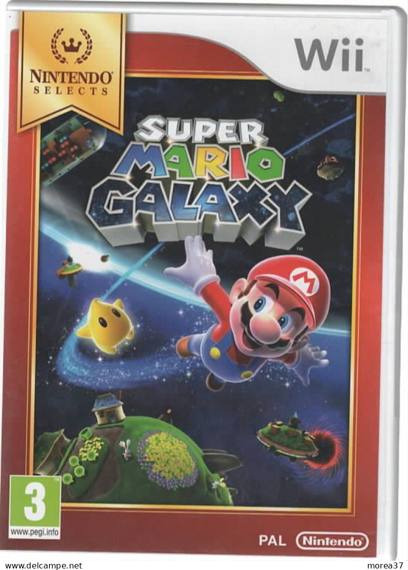 Jeu NINTENDO  WII Super Mario Galaxy  (JE 2) - Wii