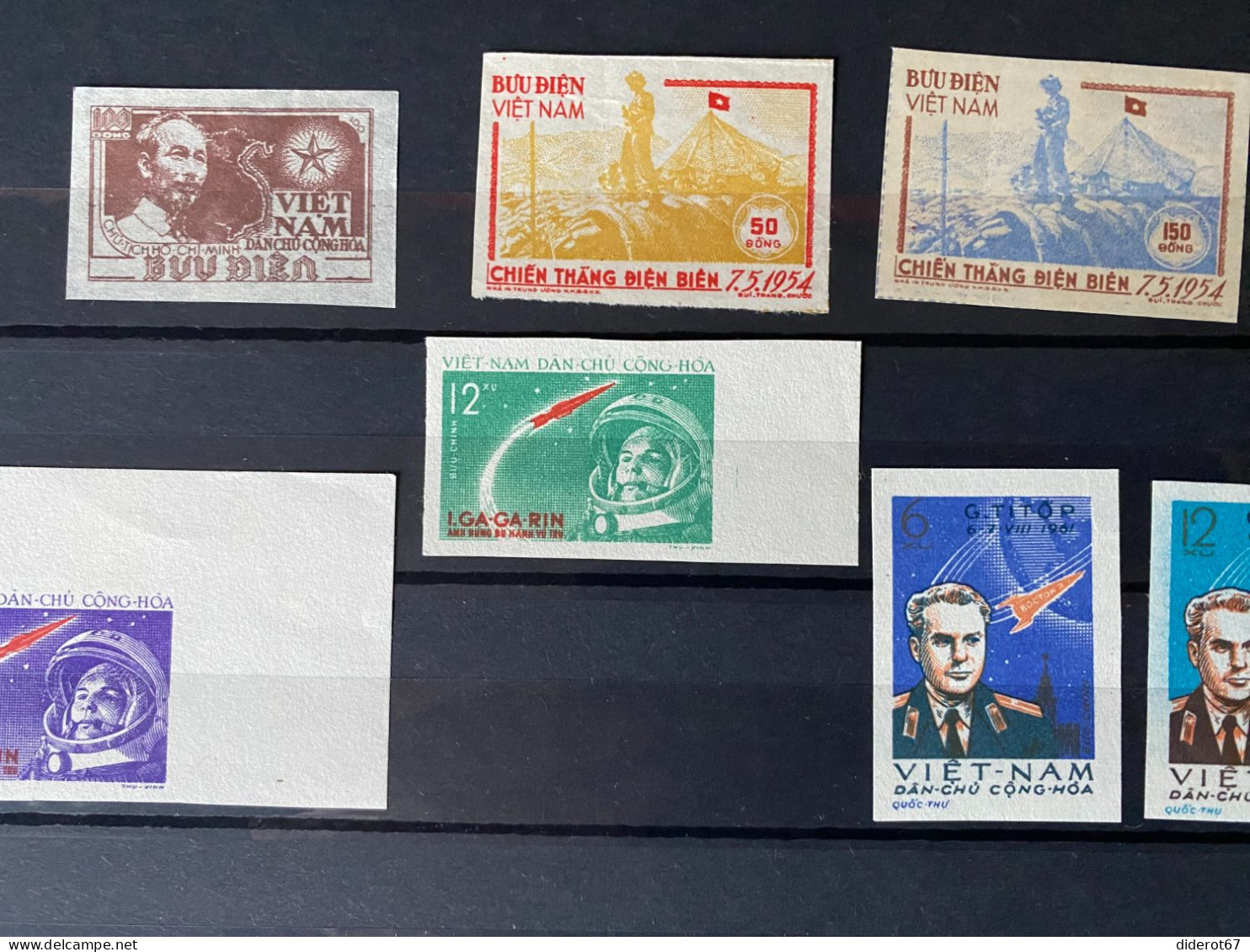 Lot De Timbres Vietnam Du Nord Neufs Non Dentelés - Viêt-Nam