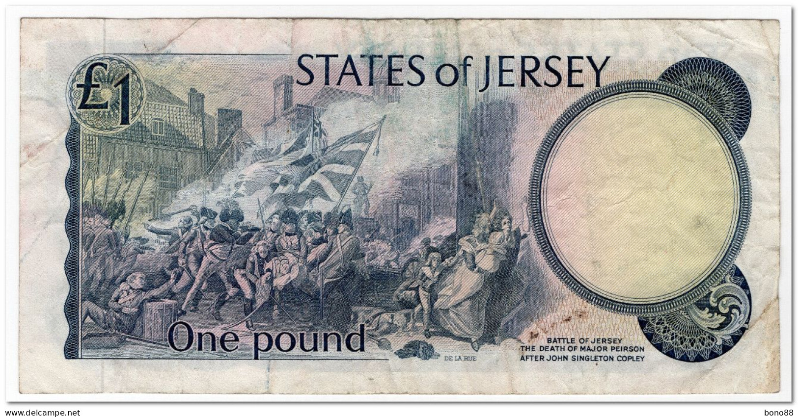 JERSEY,1 POUND,1976-88,P.11a,FINE+ - Jersey