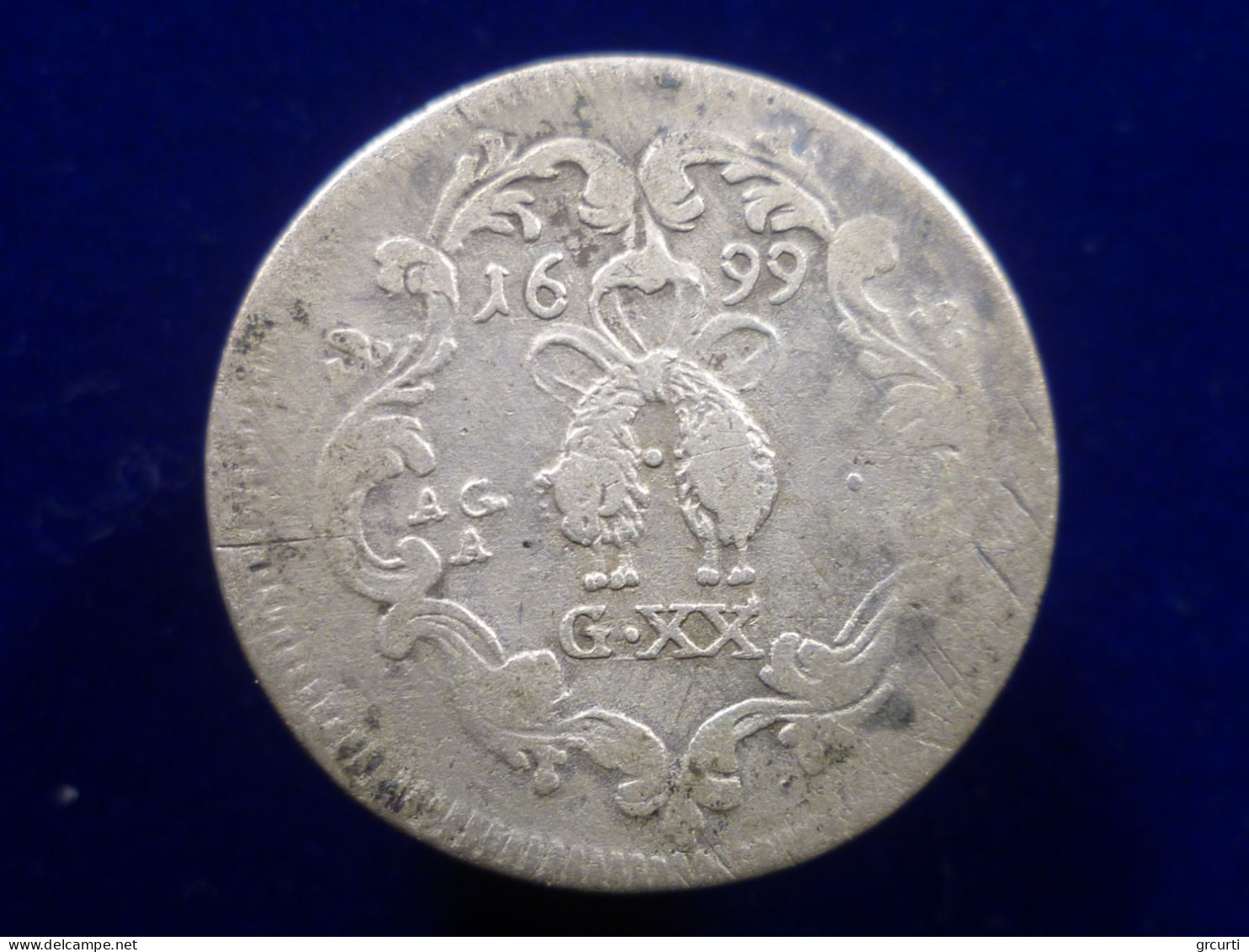 Italia - Regno Di Napoli -  Tarì 1699 - Carlo II (1674-1700) - Neapel & Sizilien