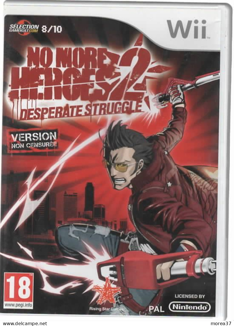 Jeu NINTENDO WII NO MORE HEROES 2 Desperate Struggle  (JE 2 ) - Wii