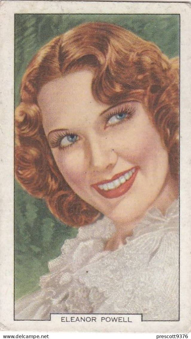 My Favourite Part 1936 - Gallaher Cigarette Card - 14 Eleanor Powell - Gallaher